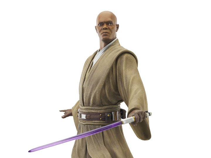 Gentle Giant Star Wars: Attack of the Clones Mace Windu Premier Collection  1:7 Scale Statue