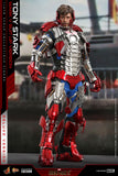 Hot Toys Iron Man 2 Tony Stark (Mark V Suit Up Version) Deluxe Sixth Scale Figure - collectorzown