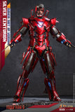 Hot Toys Iron Man 3 Iron Man Mark XXXIII Silver Centurion (Armor Suit Up Version) Sixth Scale Figure - collectorzown