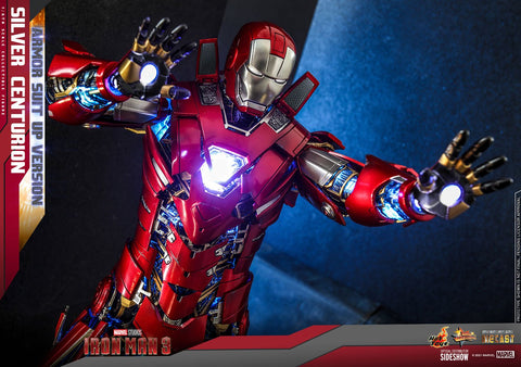 Hot Toys Iron Man 3 Iron Man Mark XXXIII Silver Centurion (Armor 