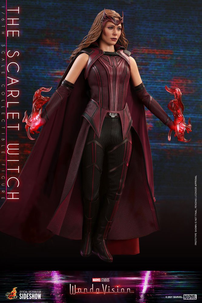 Scarlet Witch Explore to Darkhold with Iron Studios WandaVision Statue