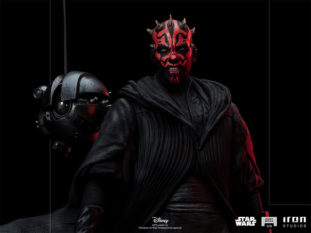 New Star Wars Statues from Iron Studios Showcase Cad Bane and Darth Maul!