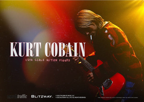PRE-ORDER: Blitzway Nirvana Kurt Cobain 1/6 Scale Figure
