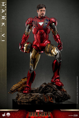 Hot Toys Iron Man 2 Iron Man Mark VI Quarter Scale Figure