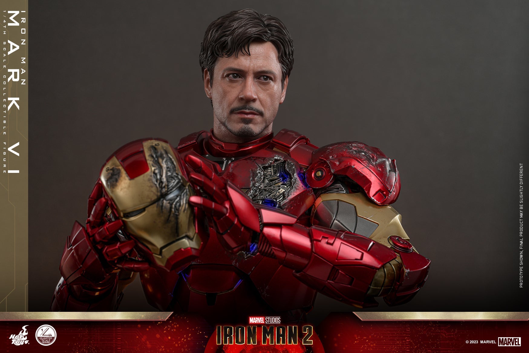 Figurine Hot Toys Iron Man Mark VI Iron Man 2 - Deriv'Store