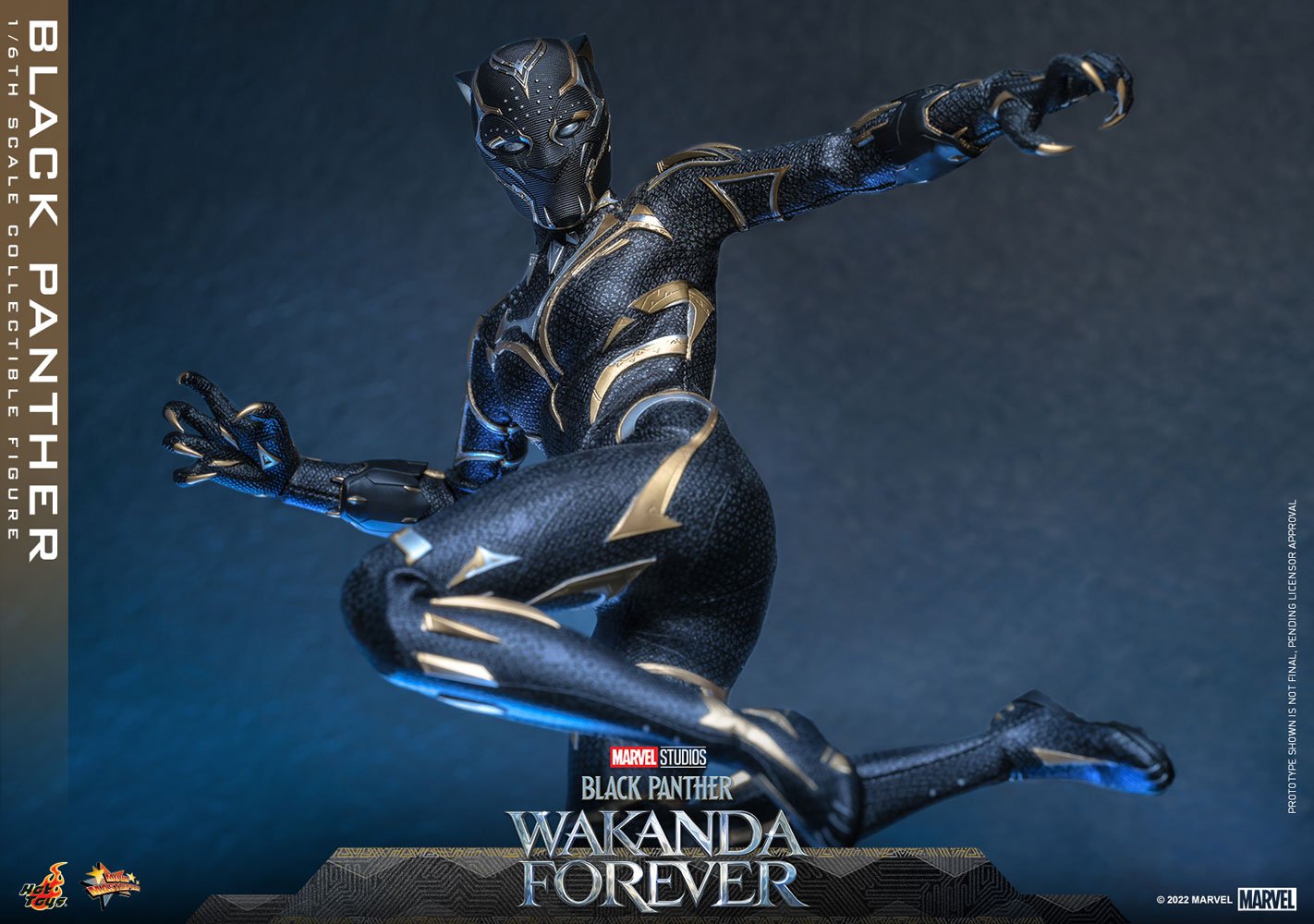 Preorder ! Hot toys MMS675 Black Panther Wakanda Forever : Black