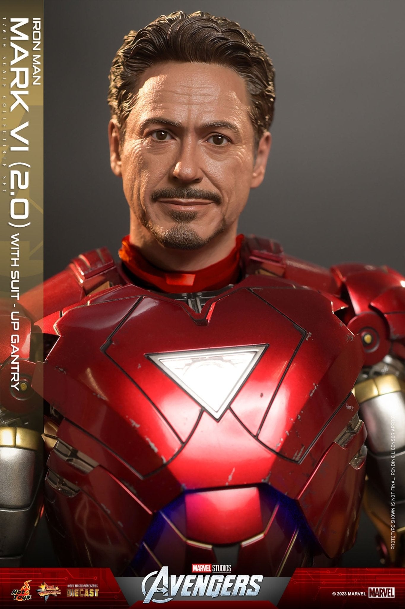 Figurine Hot Toys Iron Man Mark VI 2.0 Les Avengers