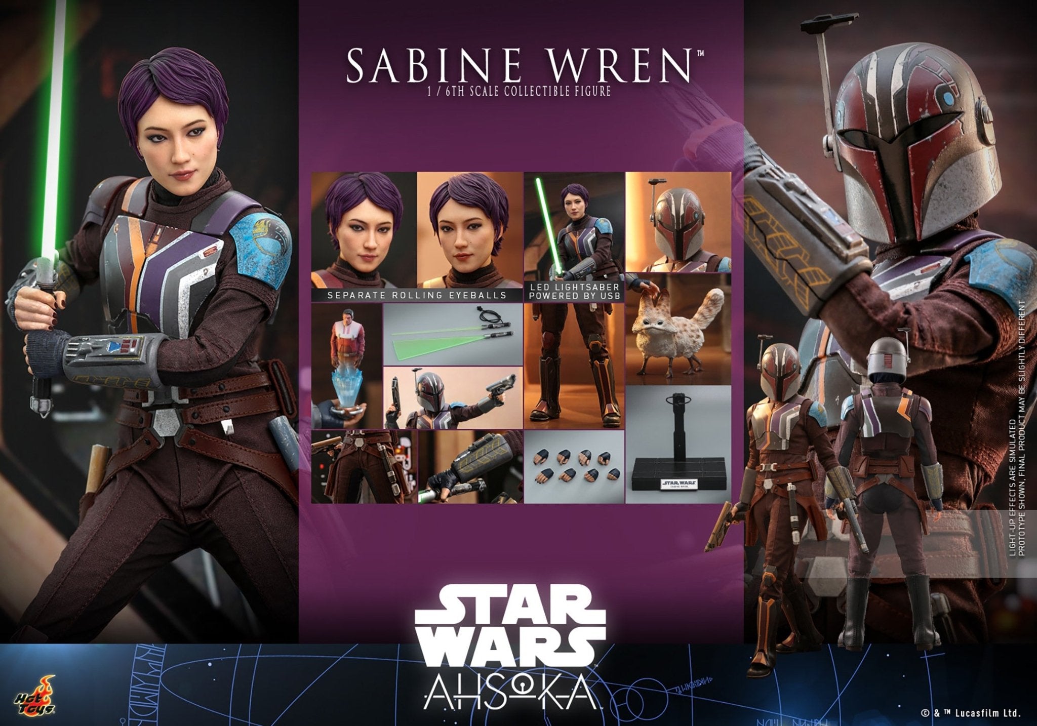 Sabine Wren and More Diamond Select Star Wars Collectibles Now Available  for Pre-Order