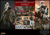 PRE-ORDER: Hot Toys Star Wars Sandtrooper Sergeant and Dewback Sixth Scale Figure - collectorzown