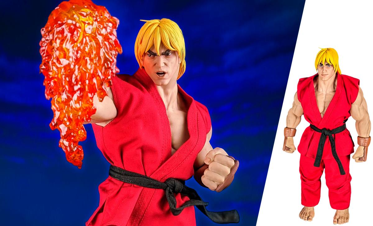Street Fighter V - Ken Masters 1/6 Scale Figure by IconiQ Studios