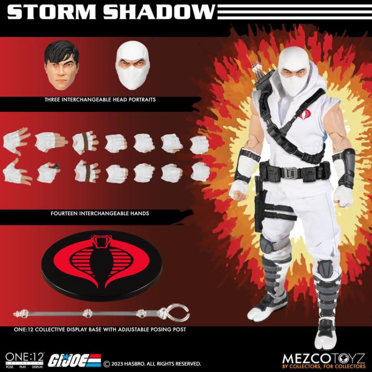 PRE-ORDER: Mezco Toyz GI Joe Storm Shadow One:12 Collective 