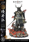 PRE-ORDER: Prime 1 Studio Ultimate Premium Masterline Ghost of Tsushima Jin Sakai, The Ghost Sakai Clan Armor DX Bonus Version 1:4 Scale Statue - collectorzown