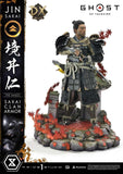 PRE-ORDER: Prime 1 Studio Ultimate Premium Masterline Ghost of Tsushima Jin Sakai, The Ghost Sakai Clan Armor DX Bonus Version 1:4 Scale Statue - collectorzown