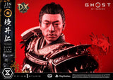 PRE-ORDER: Prime 1 Studio Ultimate Premium Masterline Ghost of Tsushima Jin Sakai, The Ghost Sakai Clan Armor DX Bonus Version 1:4 Scale Statue - collectorzown