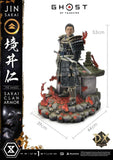 PRE-ORDER: Prime 1 Studio Ultimate Premium Masterline Ghost of Tsushima Jin Sakai, The Ghost Sakai Clan Armor DX Bonus Version 1:4 Scale Statue - collectorzown