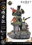 PRE-ORDER: Prime 1 Studio Ultimate Premium Masterline Ghost of Tsushima Jin Sakai, The Ghost Sakai Clan Armor DX Bonus Version 1:4 Scale Statue - collectorzown