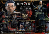 PRE-ORDER: Prime 1 Studio Ultimate Premium Masterline Ghost of Tsushima Jin Sakai, The Ghost Sakai Clan Armor DX Bonus Version 1:4 Scale Statue - collectorzown