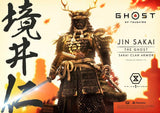 PRE-ORDER: Prime 1 Studio Ultimate Premium Masterline Ghost of Tsushima Jin Sakai, The Ghost Sakai Clan Armor DX Bonus Version 1:4 Scale Statue - collectorzown