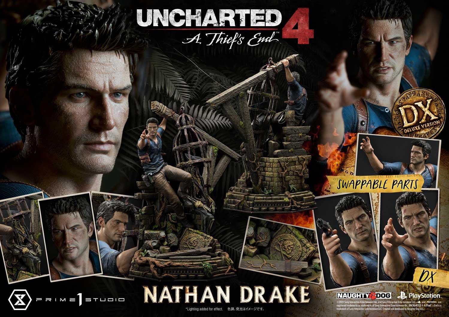Diamond Select Uncharted Deluxe Action Figure Nathan Drake