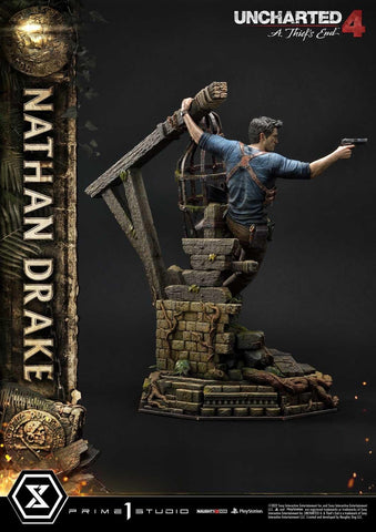 1/4 Quarter Scale Statue: Nathan Drake Uncharted 4 A Thief's End Ultimate  Premium Masterline 1/4 Statue by Prime 1 Studio