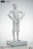 PRE-ORDER: Sideshow Collectibles Star Wars C-3PO: Crystallized Relic Statue - collectorzown