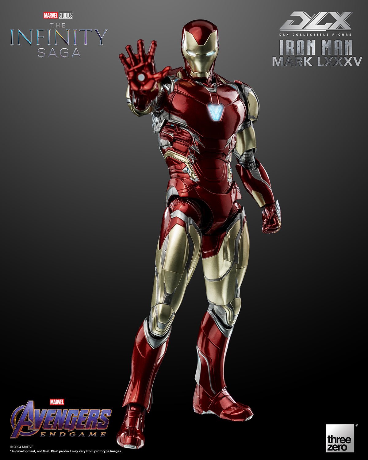 PRE-ORDER: Threezero Avengers: Infinity Saga DLX Iron Man Mark 