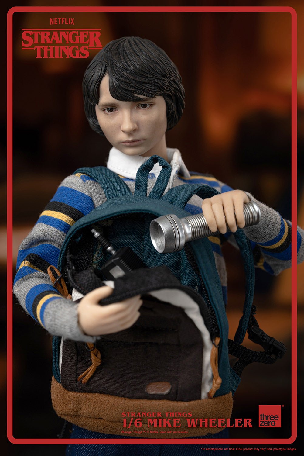  ThreeZero Stranger Things: Will Byers 1:6 Scale Figure : Toys &  Games