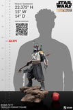 Sidehsow Collectibles Star Wars: The Mandalorian Boba Fett Premium Format Figure - collectorzown